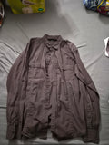 Chemise homme brune