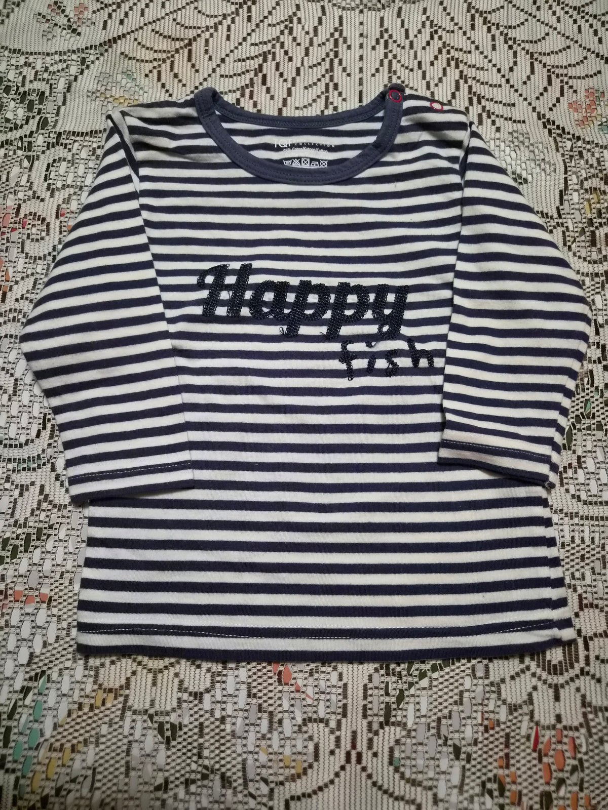 T-shirt fille longue manche