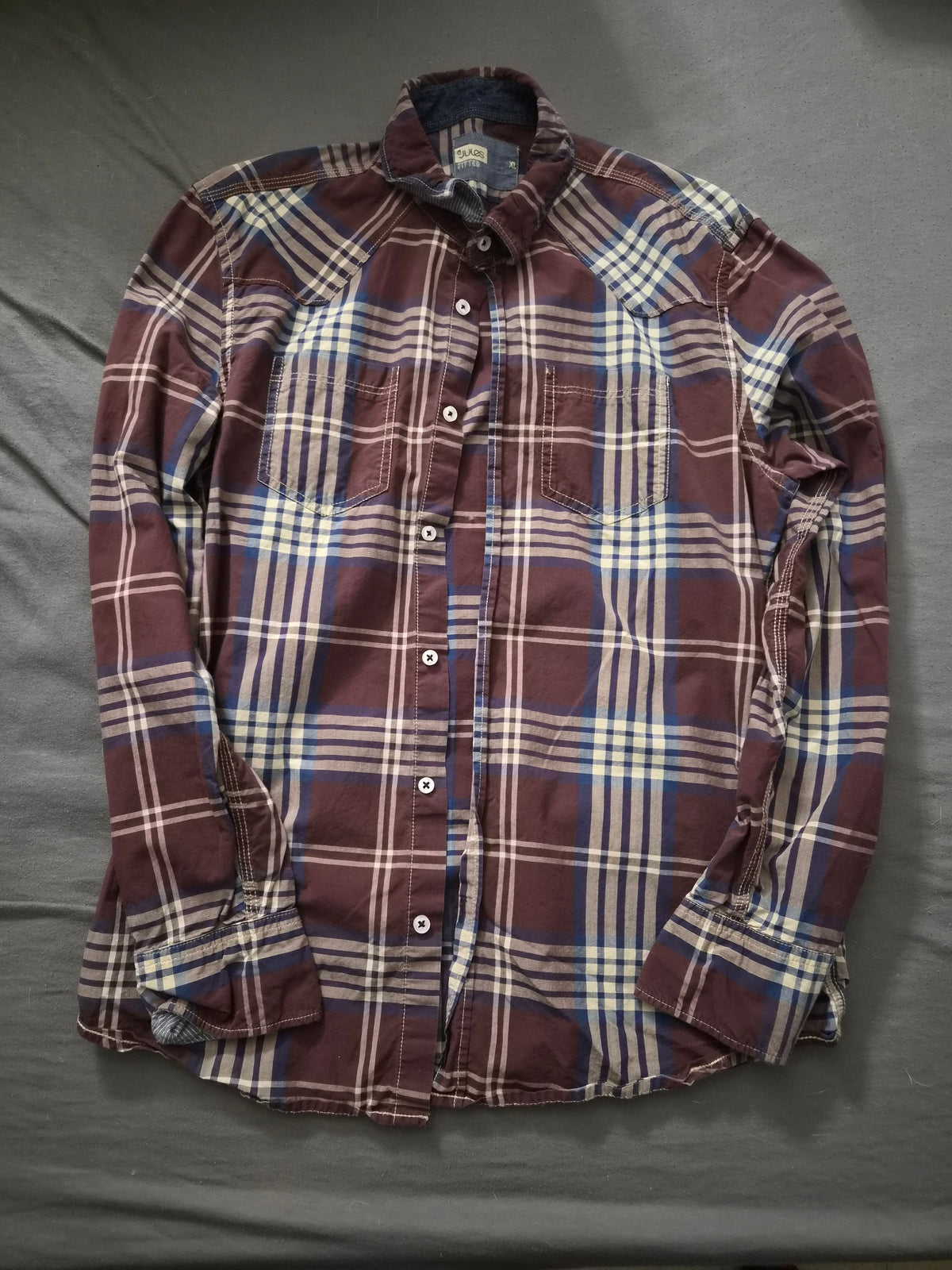 Chemise homme brune