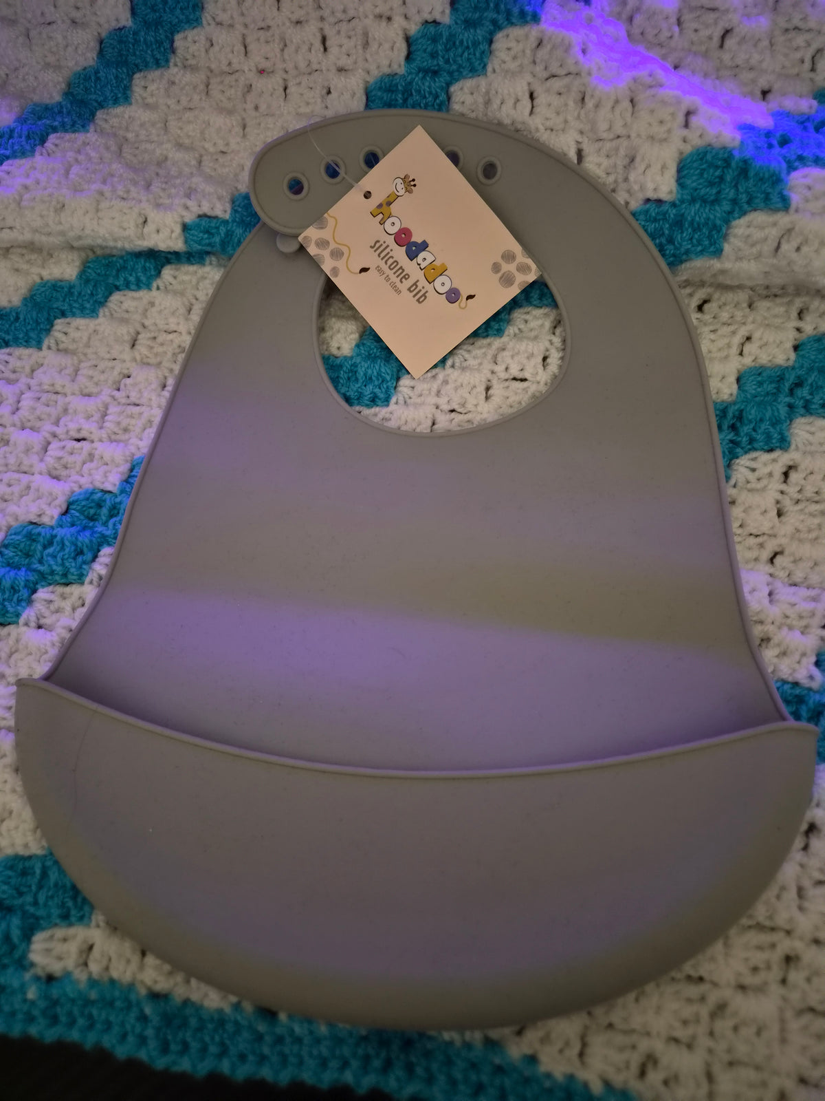 Bavoir en sillicone  bebe