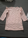 T-shirt longue manche bebe fille